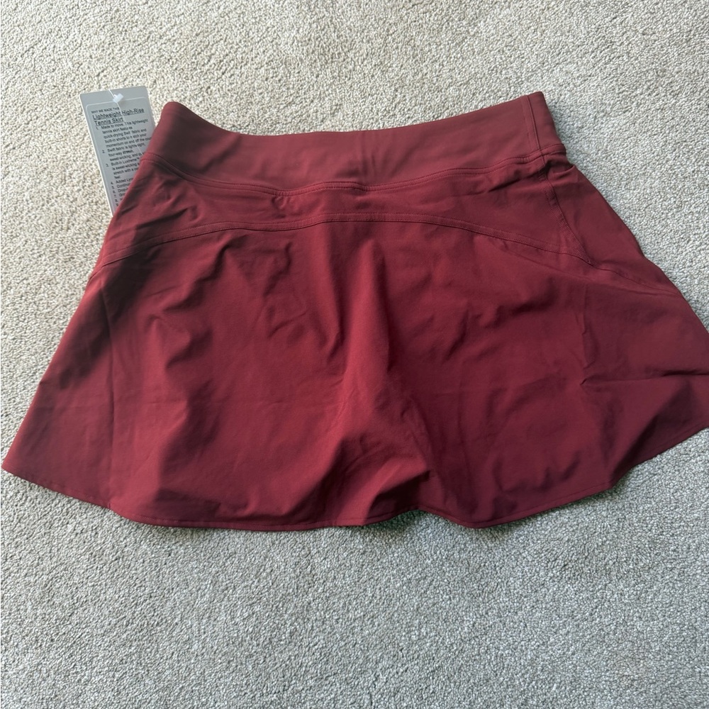 Lululemon Lightweight High Rise Tennis Skirt